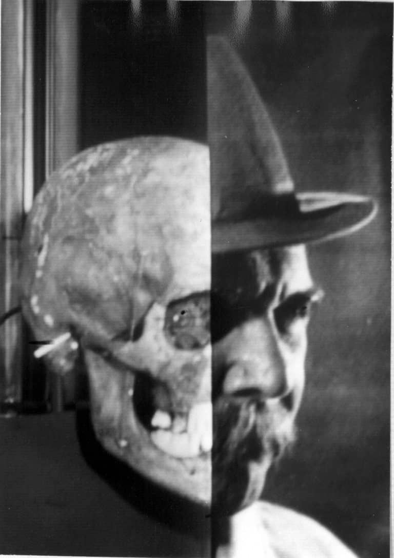 Mengele’s Skull - Cover image of "Mengele's Skull: The Advent of a Forensic Aesthetics" by Thomas Keenan and Eyal Weizman (Sternberg Press / Portikus)