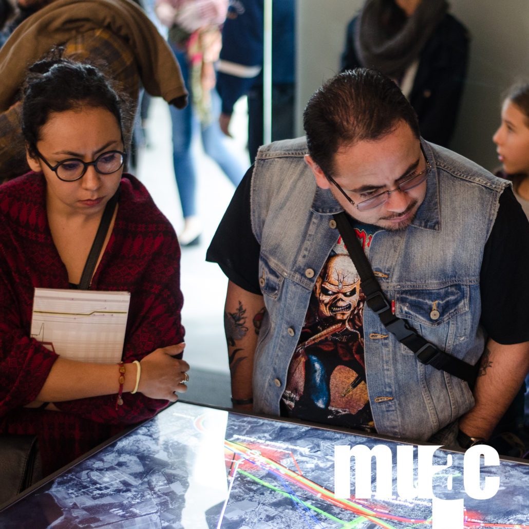 Opening at MUAC - Opening of 'Forensic Architecture: Towards an Investigative Aesthetics' at the Museo Universitario Arte Contemporáneo in Mexico City (MUAC)
