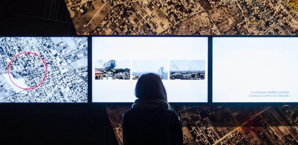 Opening at MUAC - Opening of 'Forensic Architecture: Towards an Investigative Aesthetics' at the Museo Universitario Arte Contemporáneo in Mexico City (MUAC)