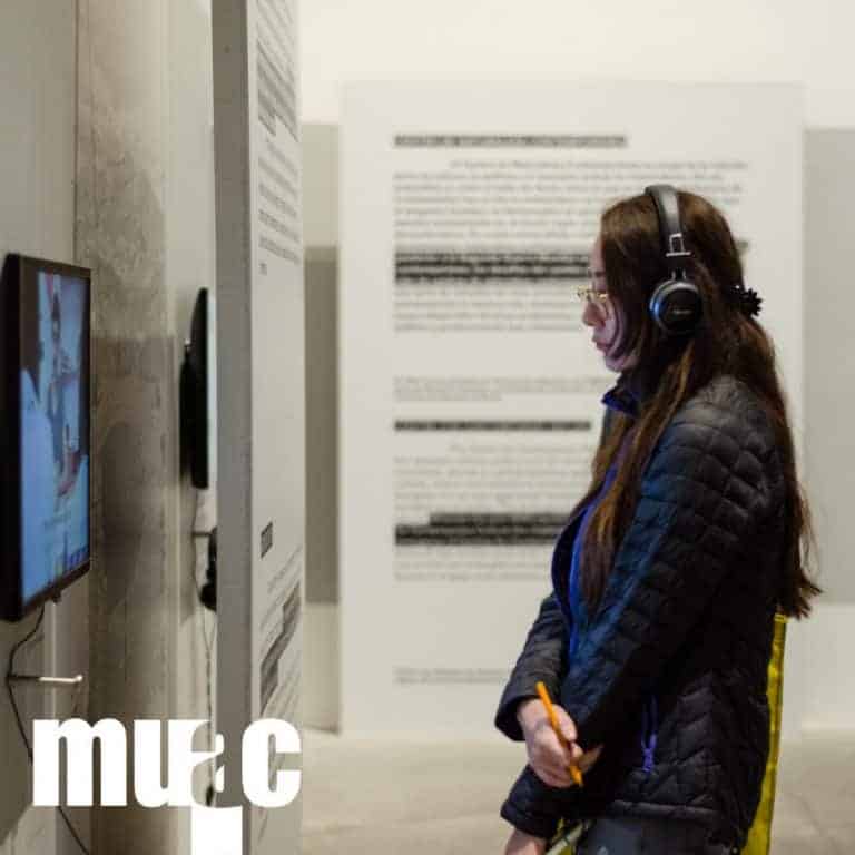 Opening at MUAC - Opening of 'Forensic Architecture: Towards an Investigative Aesthetics' at the Museo Universitario Arte Contemporáneo in Mexico City (MUAC)