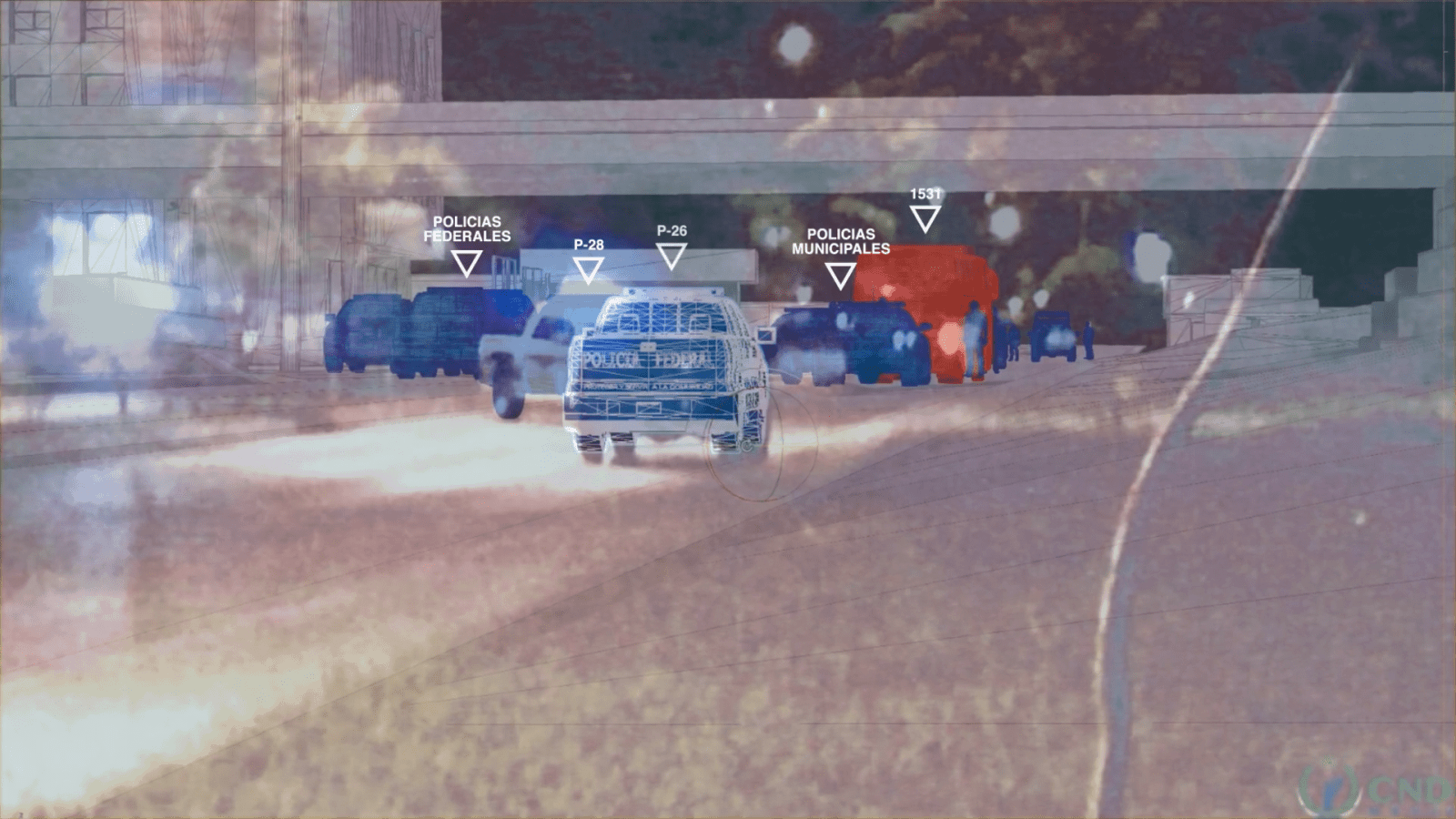 Palacio de Justicia – 2 - Available photographic evidence from the scene informed our 3D models. (Forensic Architecture)