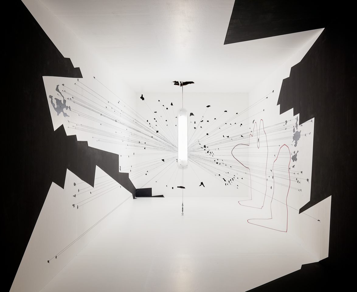 Model – Exhibit - For 2016's exhibition in Mexico City, 'Forensic Architecture: Hacia Una Estética Investigativa', our digital model that described the nature of the blast was made physical. (Forensic Architecture)