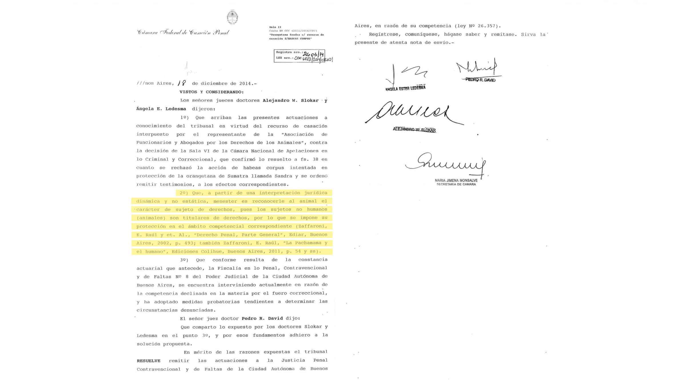  - Sandra’s Writ of Habeas Corpus