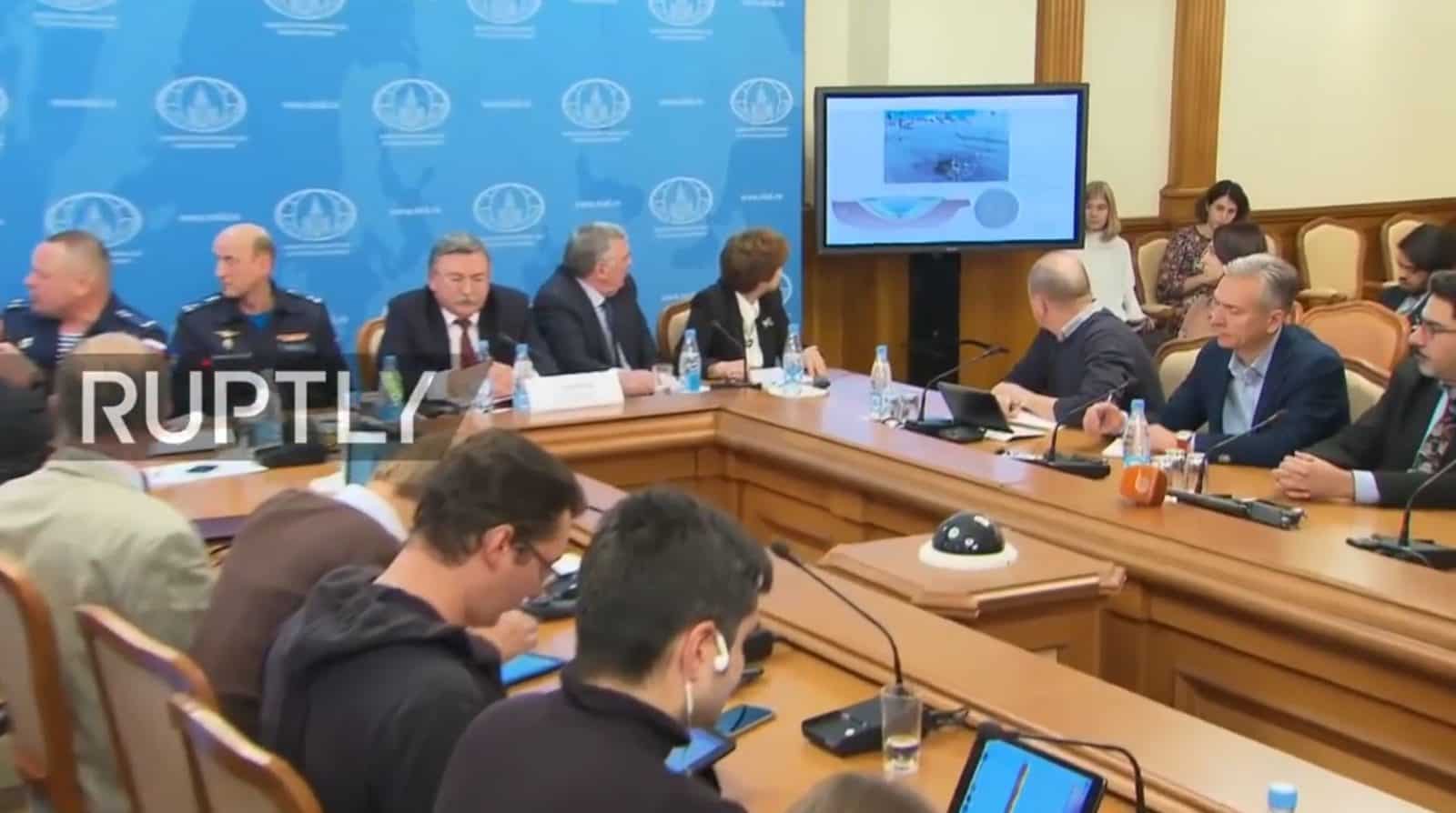 Press conference - The Russian Foreign Ministry held a press conference to dispute allegations made by the UN, the OPCW, and others. (Ruptly)