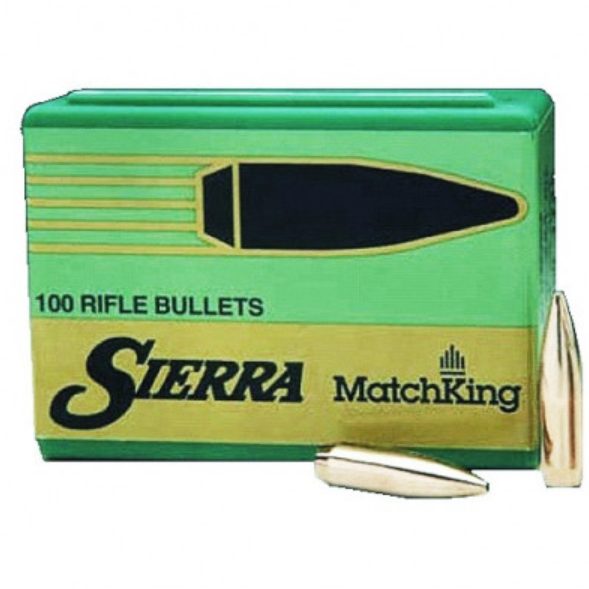 Sierra MatchKing – 1 - Sierra MatchKing Bullets sold separately of cartridge. (Natchez Shooters Supplies)