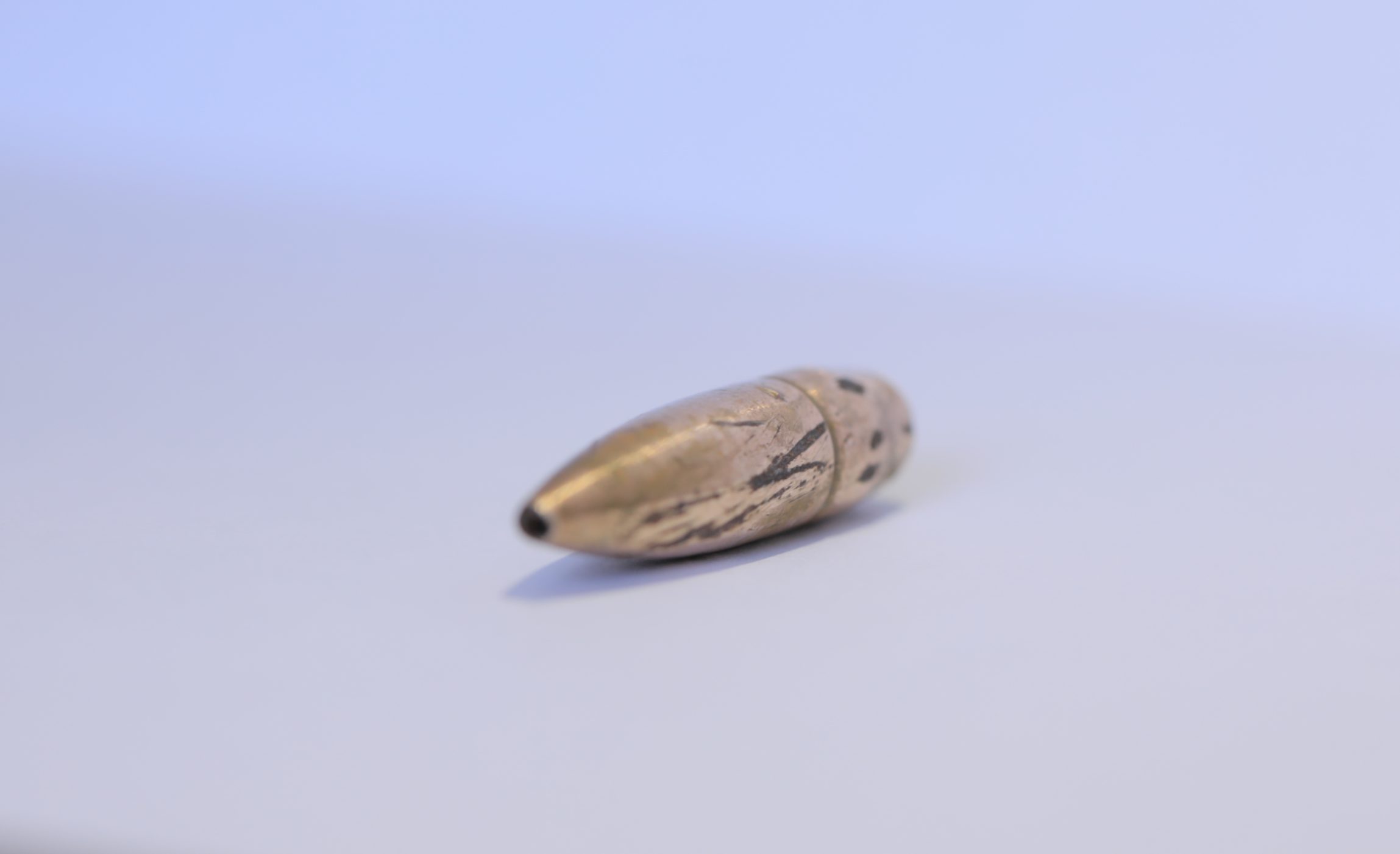 Bullet - Forensic Architecture's researchers recovered this bullet near Al Bureij, Gaza. (Forensic Architecture)