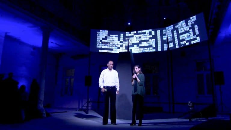 e1_021 - Aziz al-Turi, Bedouin activist of the village of al-Araqib. Filmstill.