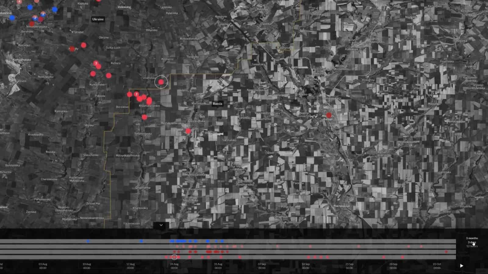 Platform – 1 - The Battle of Ilovaisk platform gathers together the open source evidence for Russia's military presence in eastern Ukraine in August 2014. (Forensic Architecture)