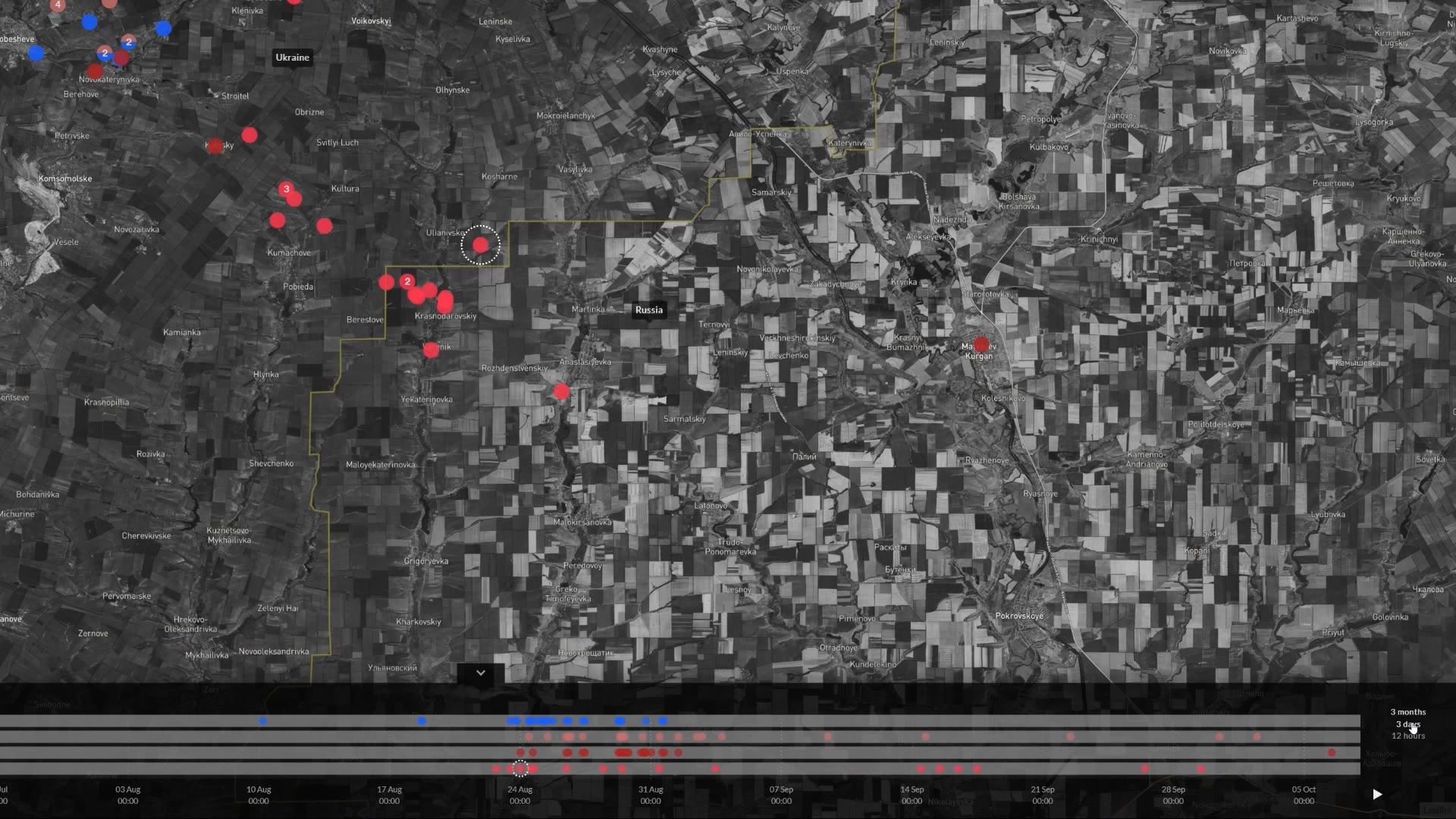 Platform – 1 - The Battle of Ilovaisk platform gathers together the open source evidence for Russia's military presence in eastern Ukraine in August 2014. (Forensic Architecture)