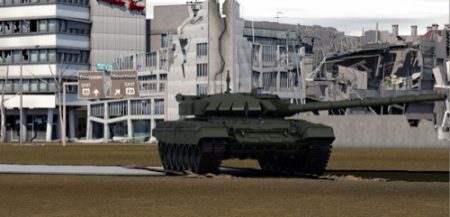 Tank Render - Render using Cinema4D.