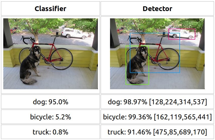 Classification vs Detection