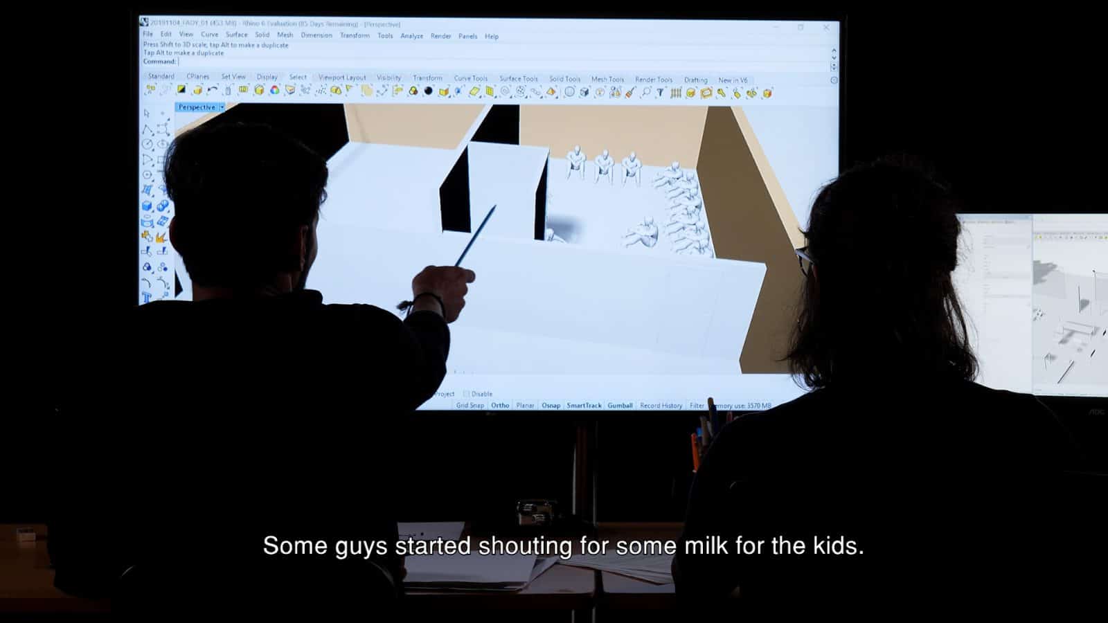 1. The interview setup - The interview setup. (Forensic Architecture)