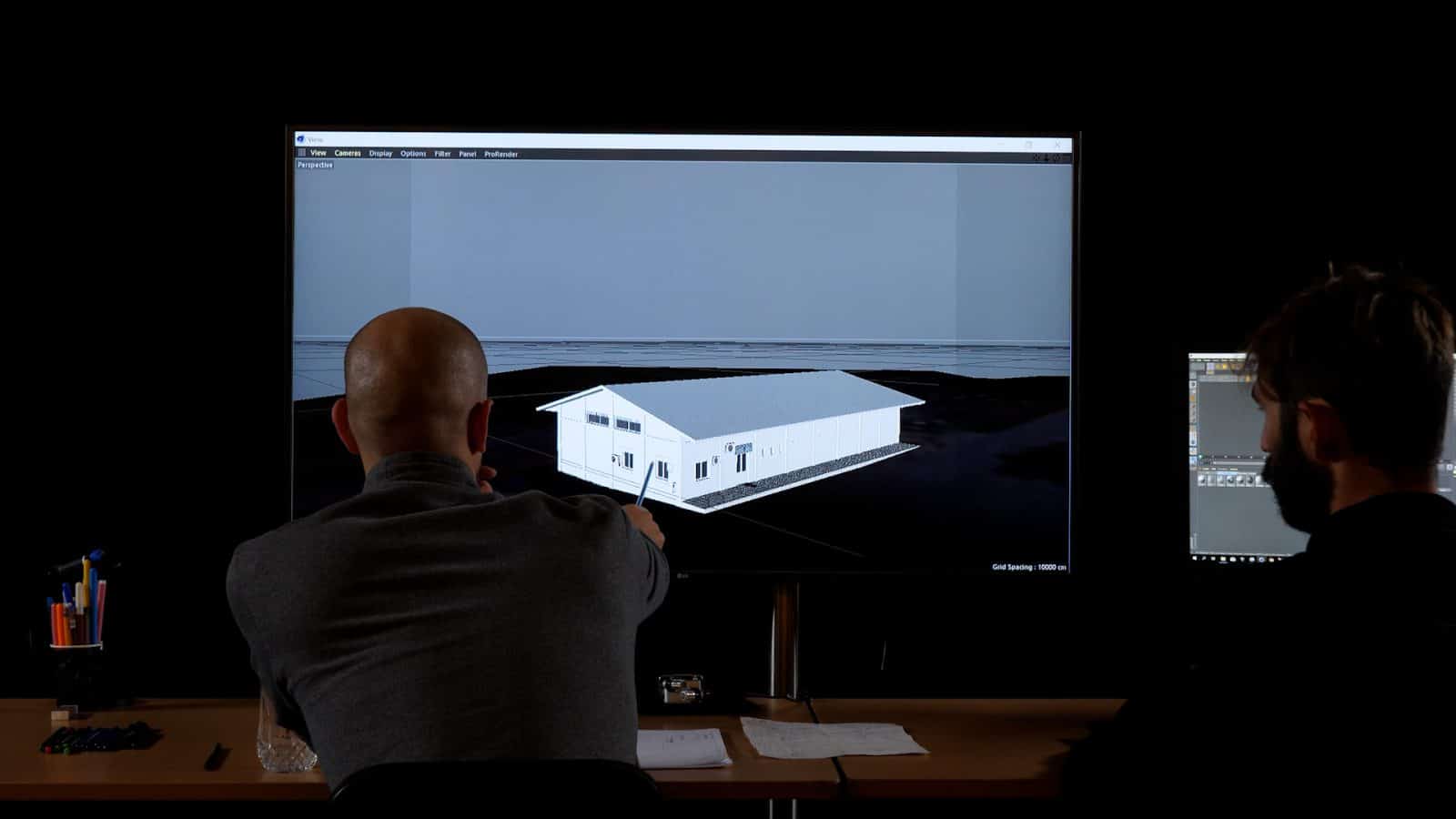 18. The verification process, Tychero Border Guard station - The verification process, Tychero Border Guard station. (Forensic Architecture)