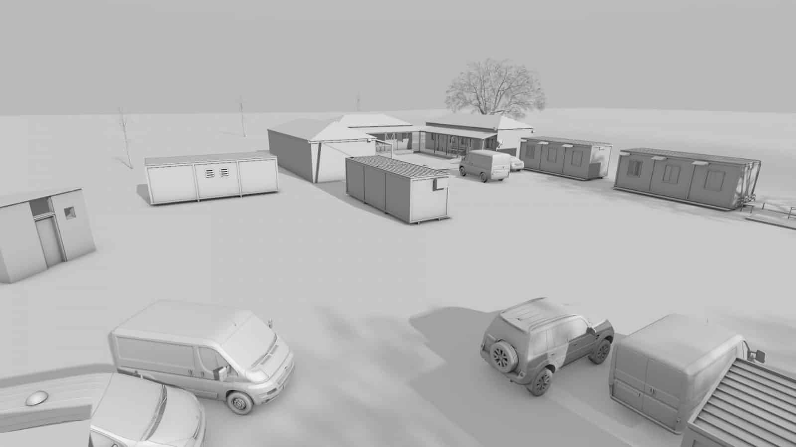 Poros Detention Centre - FA's 3D Reconstruction of Poros Detention Centre