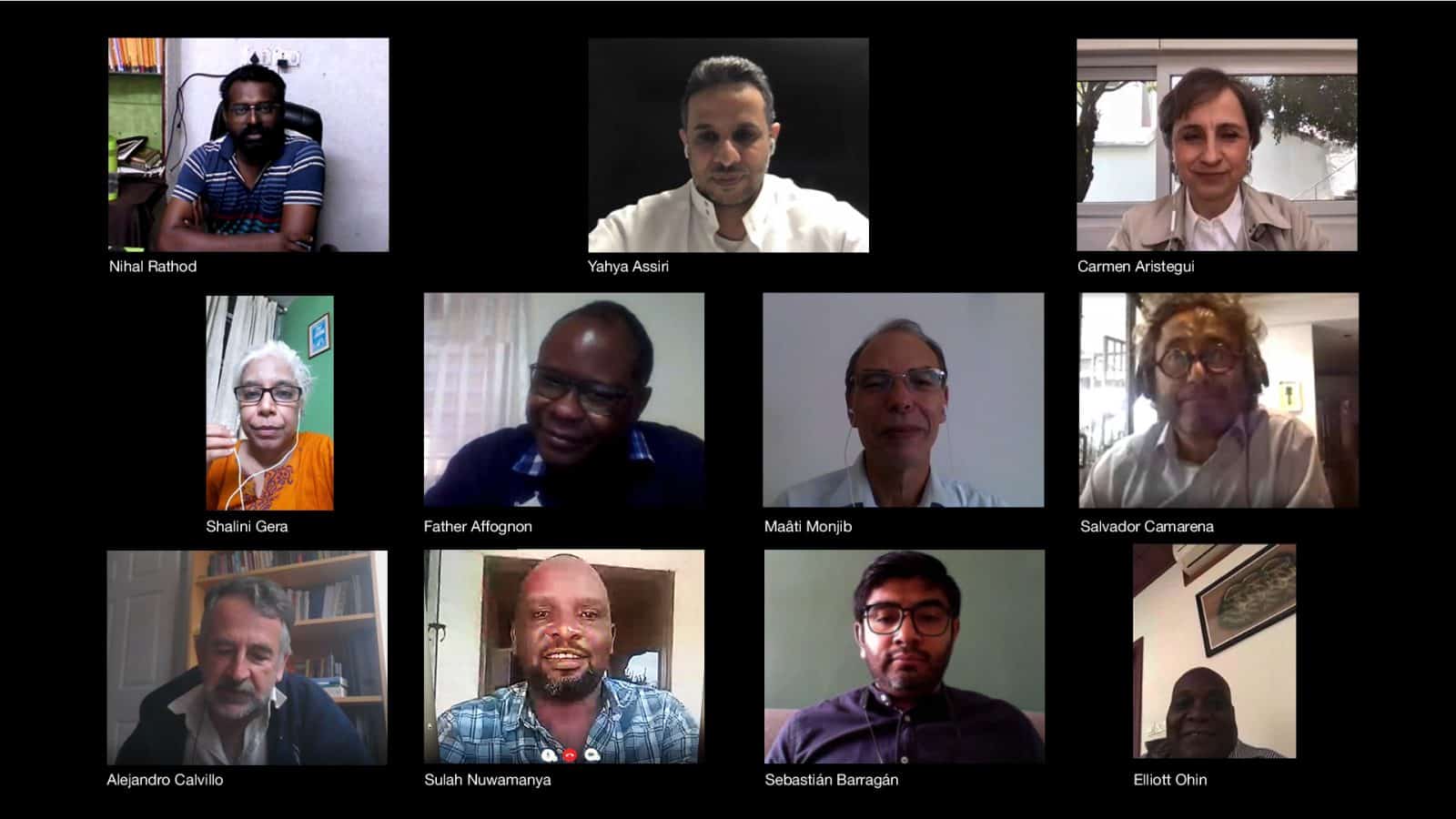 Pegasus ‘Targets‘ - Interviews of Pegasus ‘targets‘ by Forensic Architecture 2020.