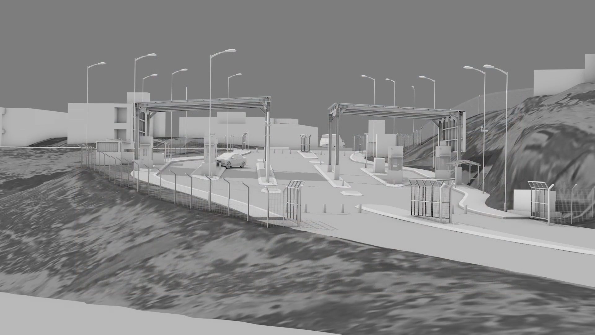 3D model of ‘Container’ checkpoint - 3D model of 'Container' checkpoint