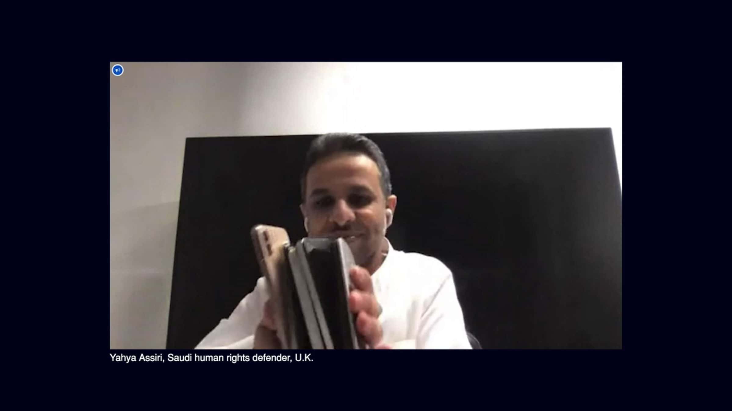 Pegasus Stories: Pegasus in Saudi Arabia - Still from Pegasus in Saudi Arabia