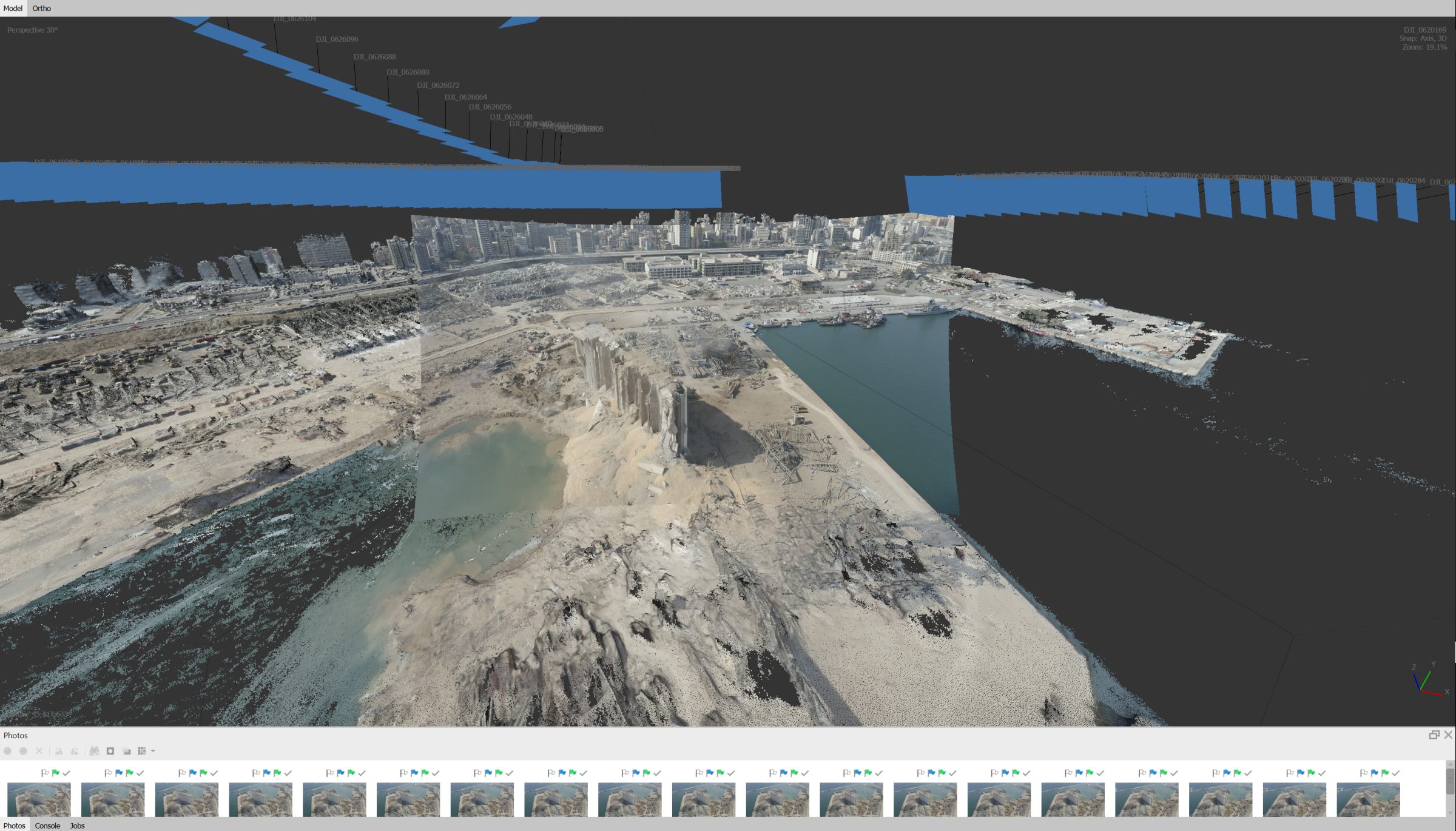 Beirut silos – open source model - We have made our model of the Beirut silos available as an open source downloadable asset. (Forensic Architecture and Febrayer, 2023)