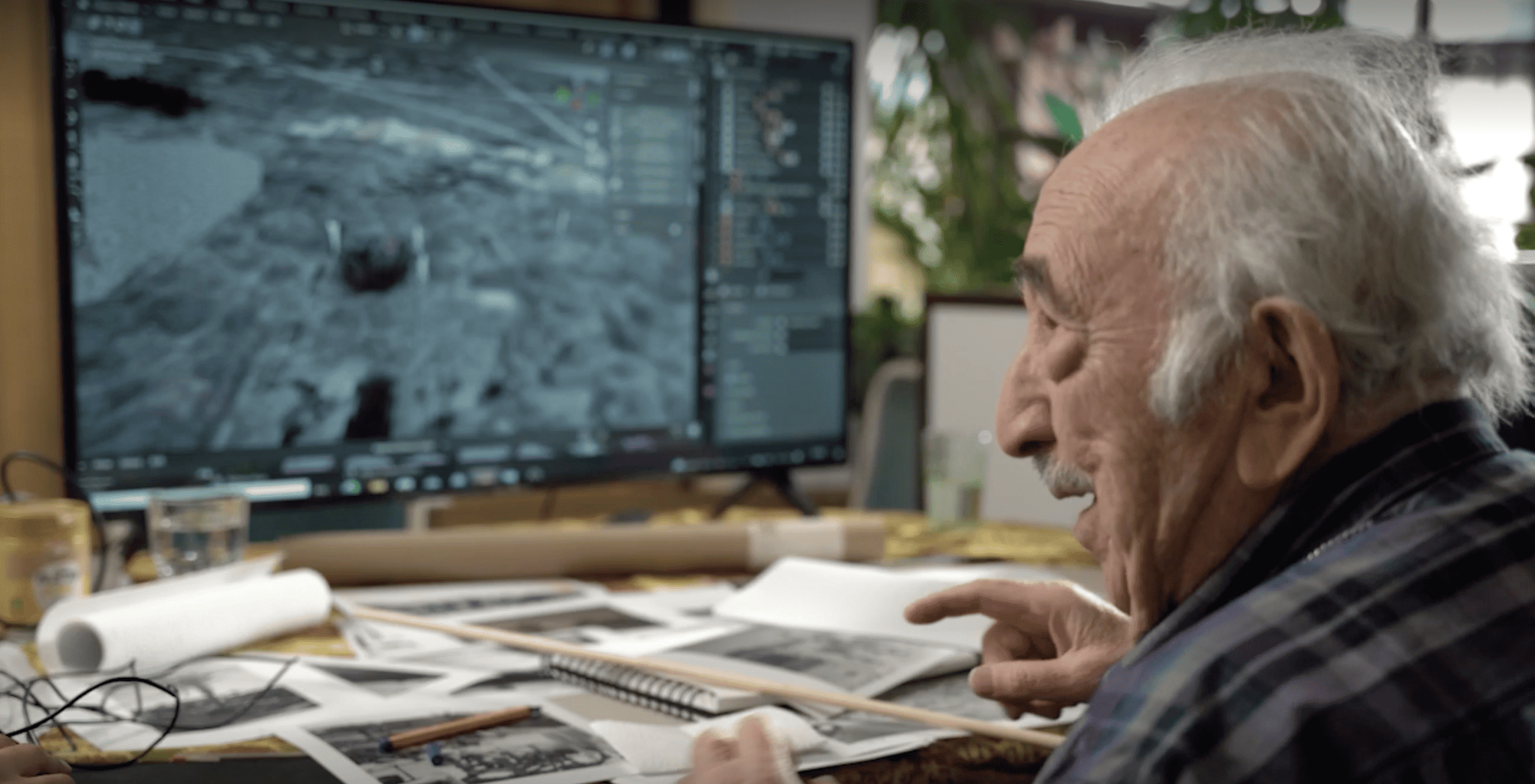 Situated testimony with Adnan - Situated interview with Adnan Yahya, 11 March 2023. (Forensic Architecture, 2023)