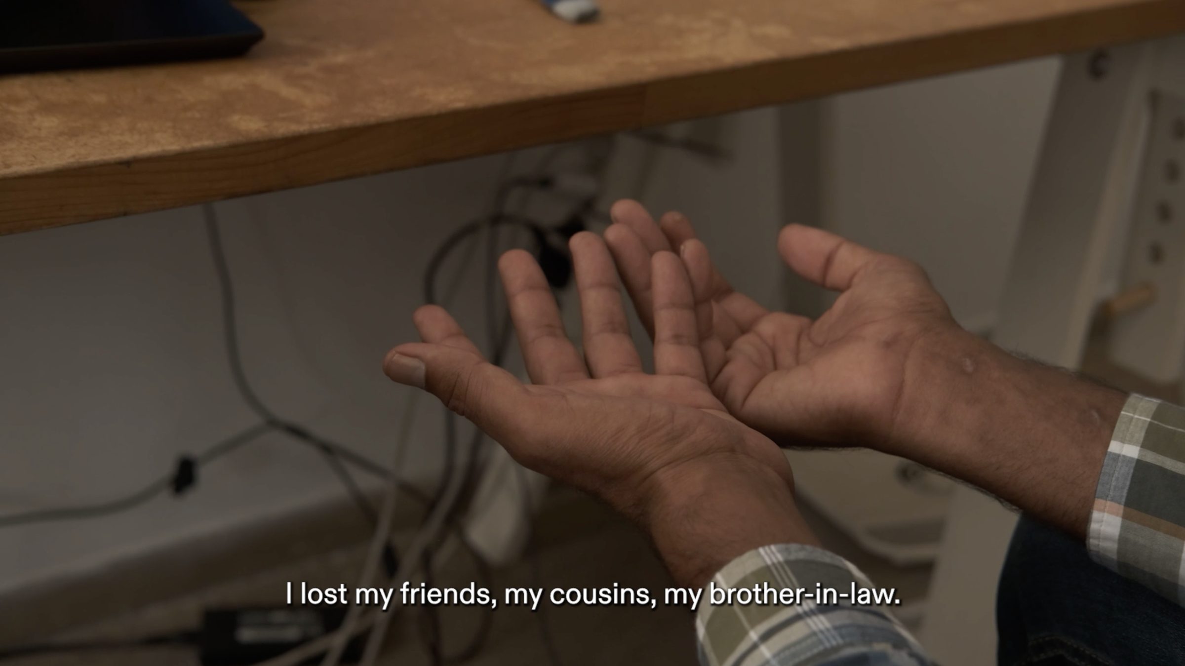 Image 6_Survivor_Justice - Survivor describes loosing his friends and relatives in shipwreck. (Forensis, 2023)