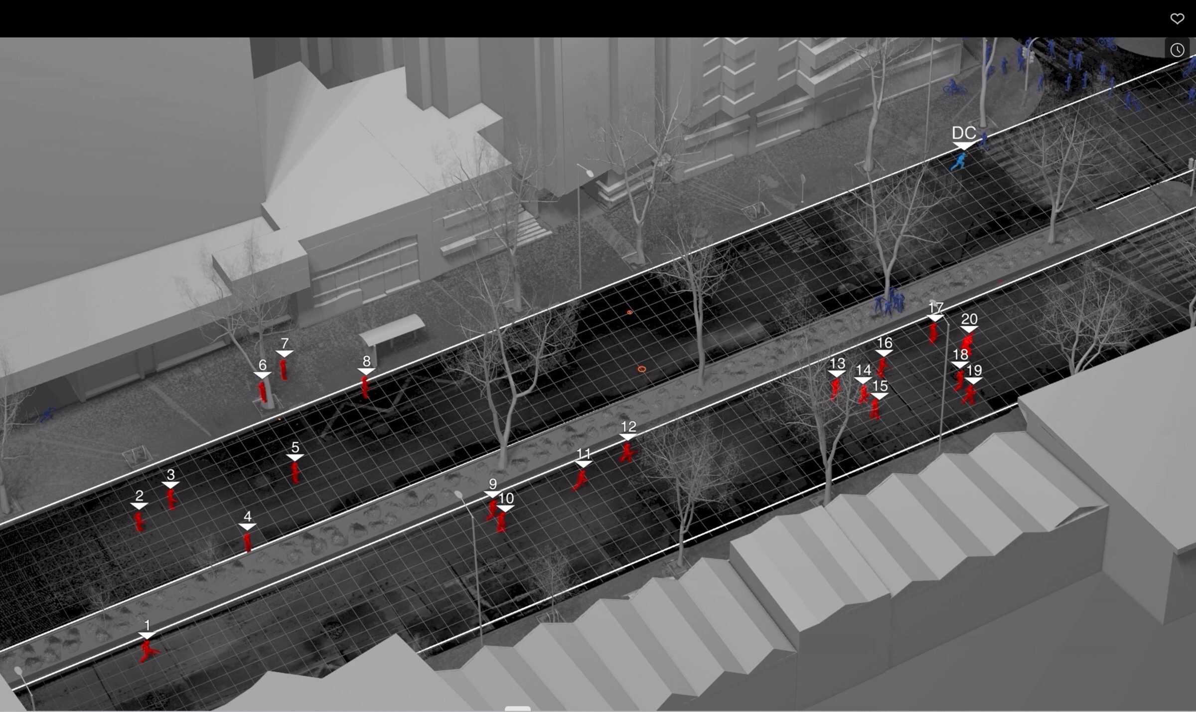 Dilan Cruz_6 - El informe indica que el acto de Dilan de devolver dos granadas de gas lacrimógeno a veinte agentes armados de ESMAD, protegidos por sus uniformes y escudos equiparaba las fuerzas entre las partes y se consideró un acto de agresión. Este argumento plantea serias preocupaciones sobre la concepción de proporcionalidad entre las fuerzas estatales armadas y los civiles.

The report states that Dilan's act of returning two tear gas canisters to twenty armed ESMAD agents protected by their uniforms and shields was ‘equivalent in force’ and constituted an act of aggression. This argument raises serious concerns about the conception of proportionality between armed state forces and civilians. (Forensic Architecture, 2023)