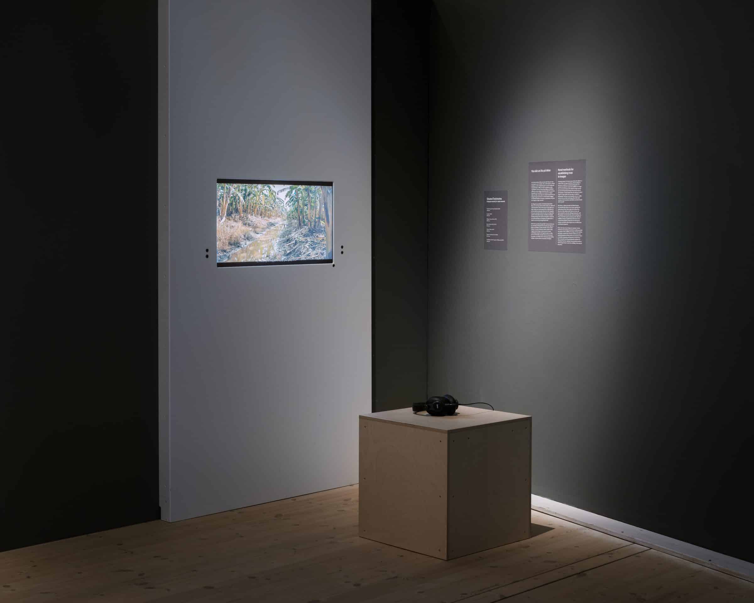  - Installation view, 'Super Sight--Seeing the World Through Technology,' 2023-24, Sune Jonsson Centrum för Dokumentärfotografi,  Västerbottens Museum. Credit: Jakob Joelson