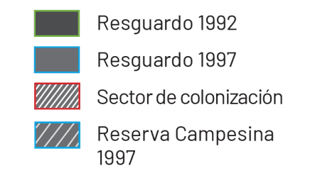  - Nukak reservation (legend).