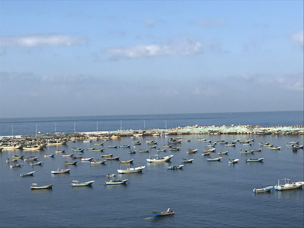  - Fig 1. The Port of Gaza (2019). Image: Forensic Architecture