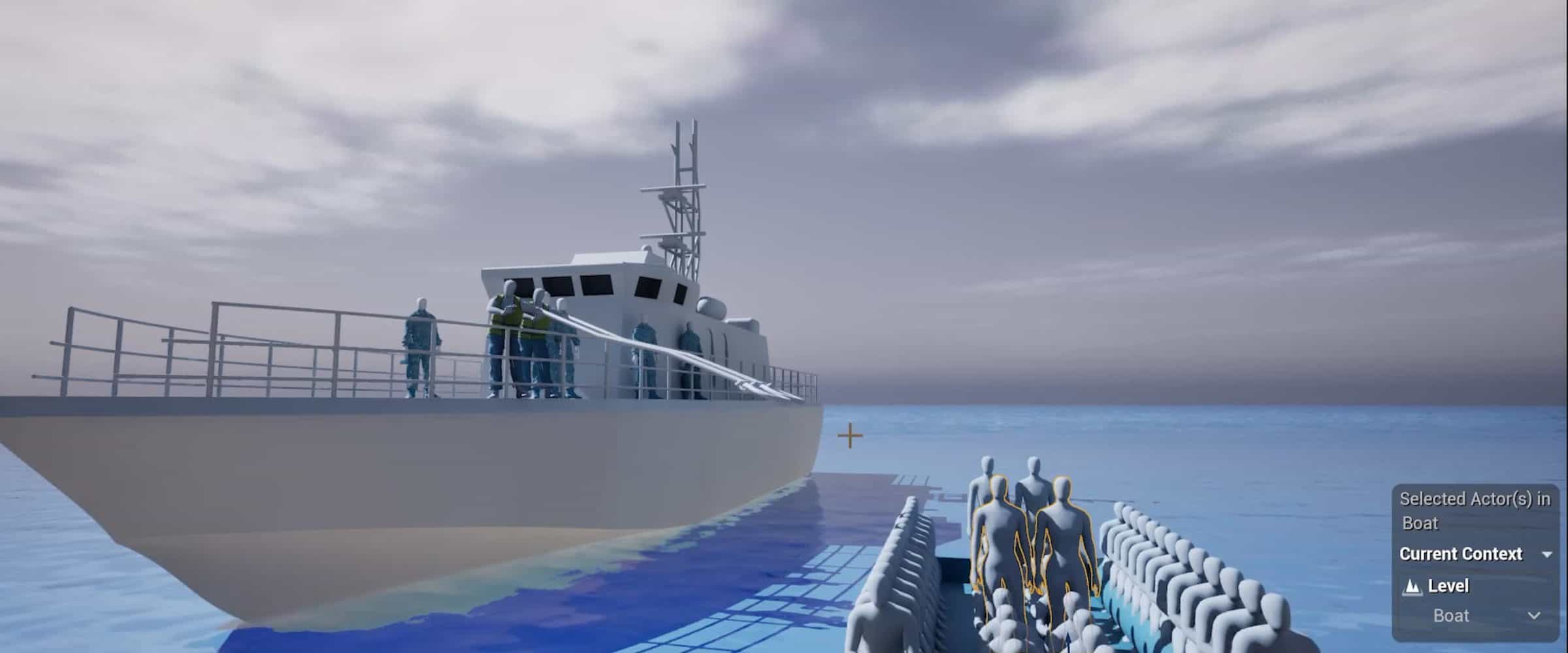 Libyan_Coast_Guard_Sea_Capture_Forensis, 2025 - With Martin, we reconstructed his experience of being intercepted by the Libyan Coast Guard as he attempted to cross the Mediterranean, before being returned to Ain Zara.