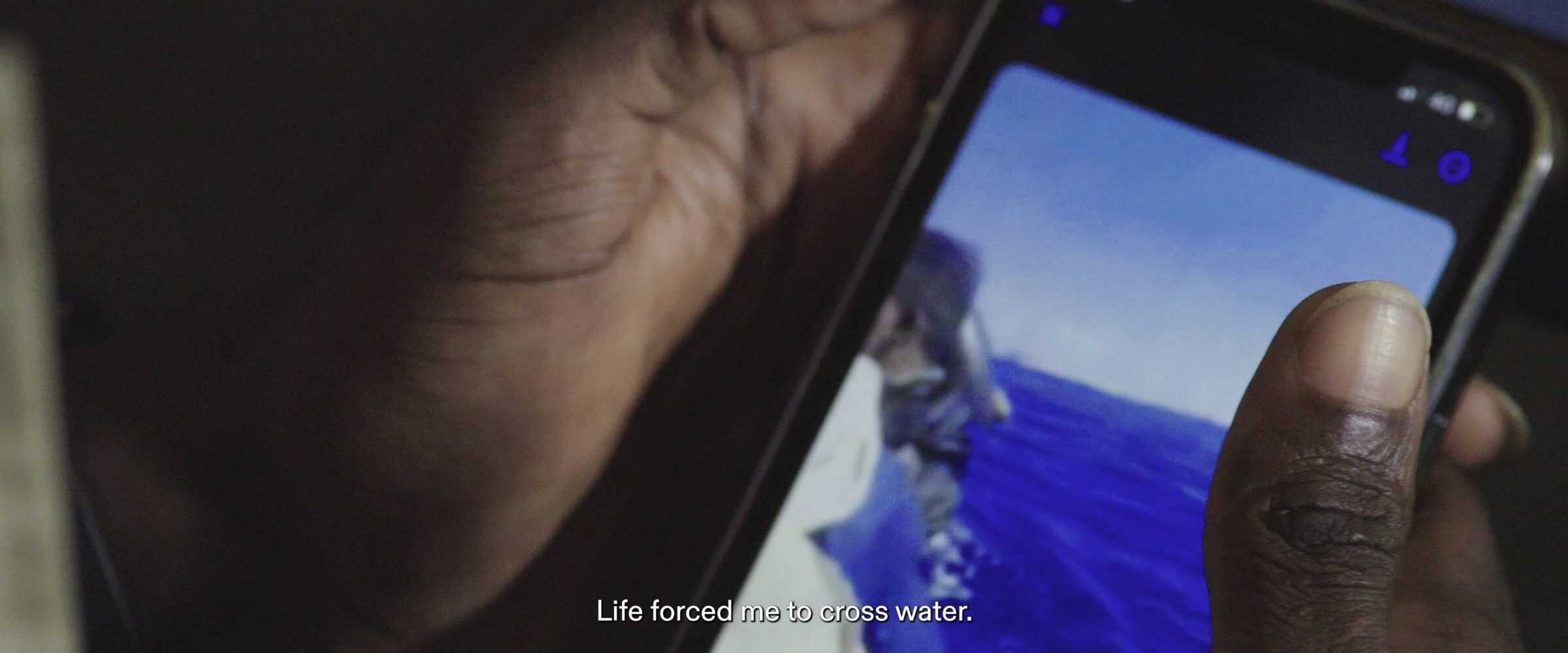 Sea_Crossing_Forensis, 2025 - Stephane documented his fourth and final attempt to cross the Meditareanan, when he successfully made it to Italy.