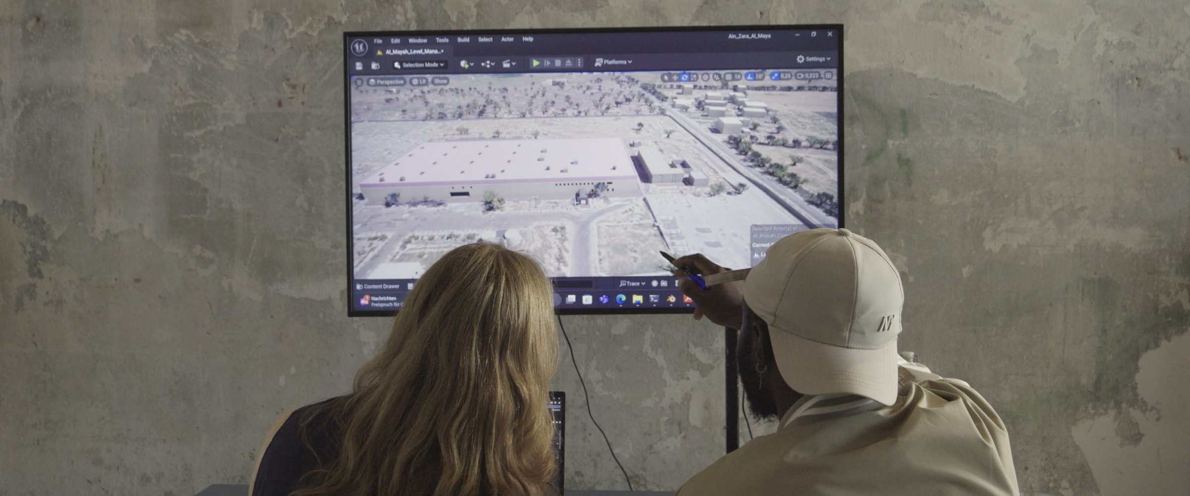 Stephane_Al_Maya_Detention_Centre_Forensis, 2025 - Modelling with Stephane his experiences of Al Mayah detention centre.